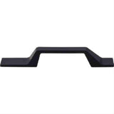 Top Knobs TK270BLK TK270 Modern Metro Asymmetrical Cabinet Pull 3-1/2" Center to Center Flat Black