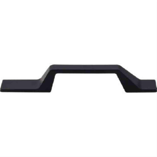 Top Knobs TK270BLK TK270 Modern Metro Asymmetrical Cabinet Pull 3-1/2" Center to Center Flat Black