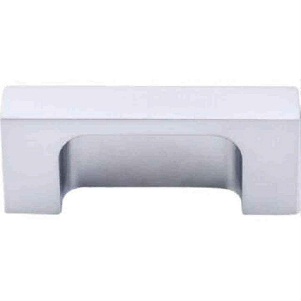 Top Knobs TK275ALU TK275 Modern Metro Tab Cabinet Pull 2" Center to Center Aluminum