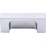 Top Knobs TK275ALU TK275 Modern Metro Tab Cabinet Pull 2" Center to Center Aluminum