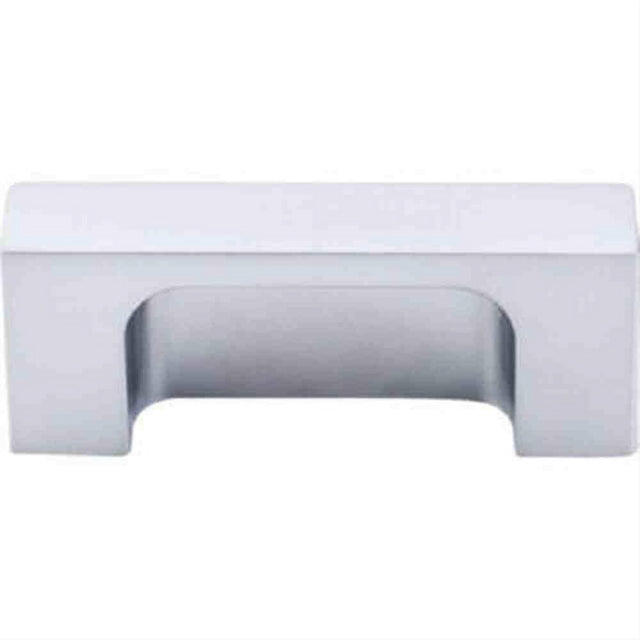Top Knobs TK275ALU TK275 Modern Metro Tab Cabinet Pull 2" Center to Center Aluminum