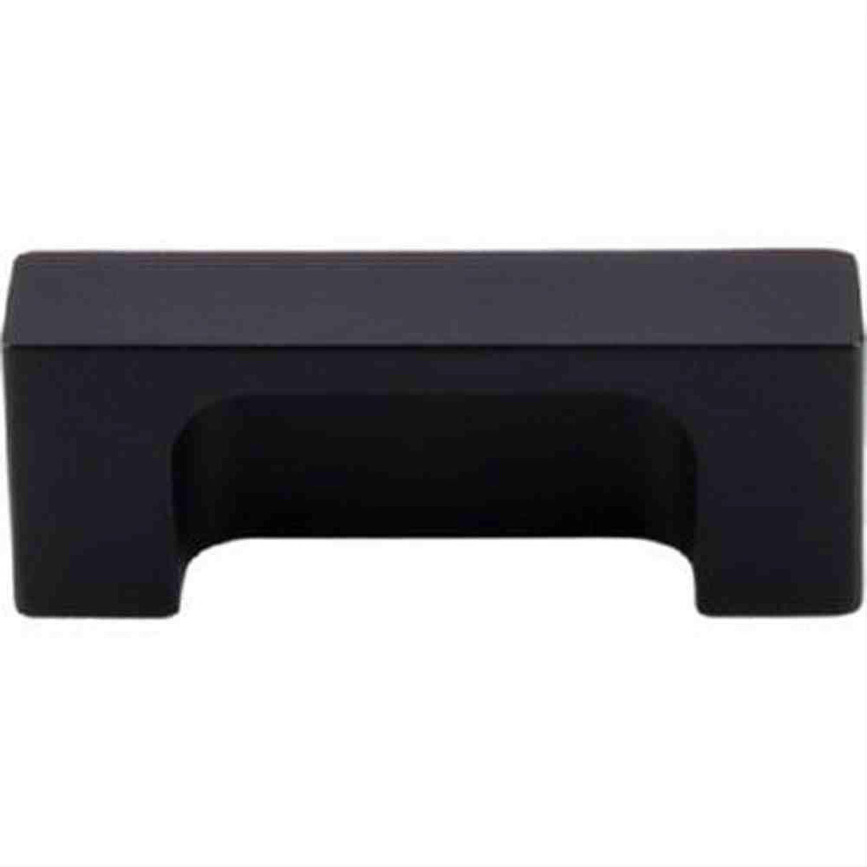 Top Knobs TK275BLK TK275 Modern Metro Tab Cabinet Pull 2" Center to Center Flat Black