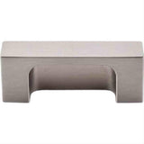 Top Knobs TK275BSN TK275 Modern Metro Tab Cabinet Pull 2" Center to Center Brushed Satin Nickel