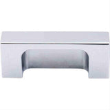 Top Knobs TK275PC TK275 Modern Metro Tab Cabinet Pull 2" Center to Center Polished Chrome