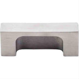 Top Knobs TK275SS TK275 Modern Metro Tab Cabinet Pull 2" Center to Center Stainless Steel