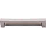 Top Knobs TK276BSN TK276 Modern Metro 5" Center to Center Finger Pull Brushed Satin Nickel