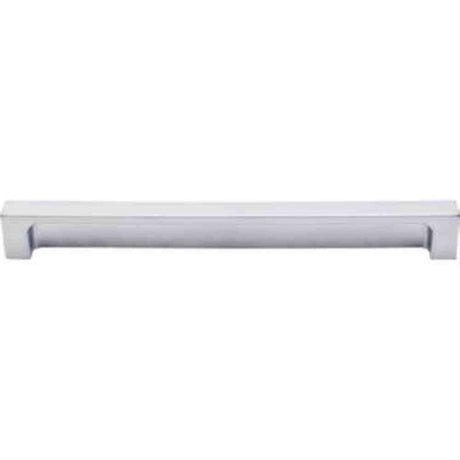Top Knobs TK277ALU TK277 Modern Metro Tab Cabinet Pull 8" Center to Center Aluminum