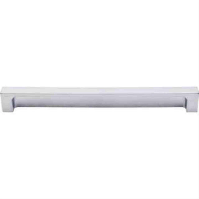 Top Knobs TK277ALU TK277 Modern Metro Tab Cabinet Pull 8" Center to Center Aluminum