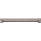 Top Knobs TK277BSN TK277 Modern Metro Tab Cabinet Pull 8" Center to Center Brushed Satin Nickel