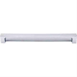 Top Knobs TK277PC TK277 Modern Metro Tab Cabinet Pull 8" Center to Center Polished Chrome