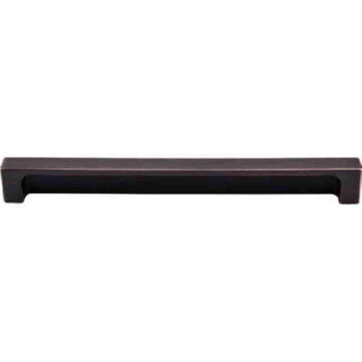 Top Knobs TK277TB TK277 Modern Metro Tab Cabinet Pull 8" Center to Center Tuscan Bronze