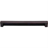 Top Knobs TK277TB TK277 Modern Metro Tab Cabinet Pull 8" Center to Center Tuscan Bronze