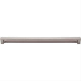 Top Knobs TK278BSN Modern Metro Tab Cabinet Pull 12" Center to Center Brushed Satin Nickel