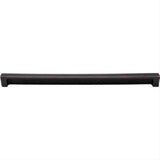 Top Knobs TK278TB Modern Metro Tab Cabinet Pull 12" Center to Center Tuscan Bronze