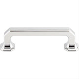 Top Knobs TK287PC TK287 Emerald 3 3/4" Center to Center Bar Pull Polished Chrome