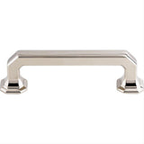 Top Knobs TK287PN TK287 Emerald 3 3/4" Center to Center Bar Pull Polished Nickel