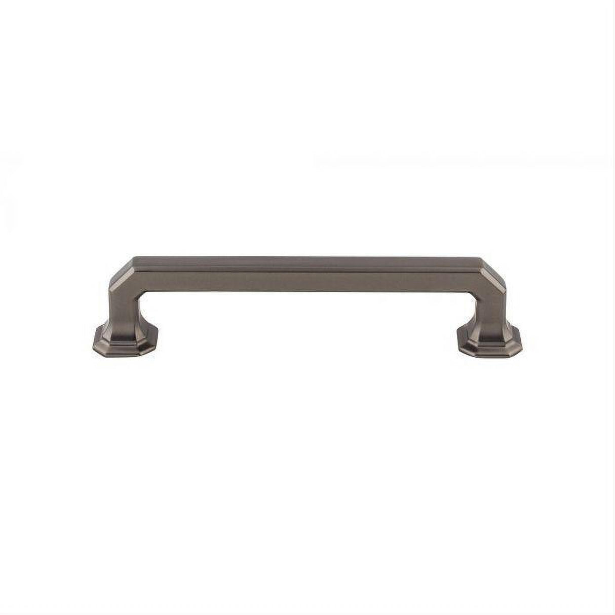 Top Knobs TK288AG TK288 Emerald Cabinet Pull 5" Center to Center Ash Gray