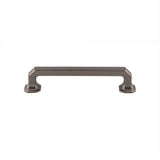 Top Knobs TK288AG TK288 Emerald Cabinet Pull 5" Center to Center Ash Gray