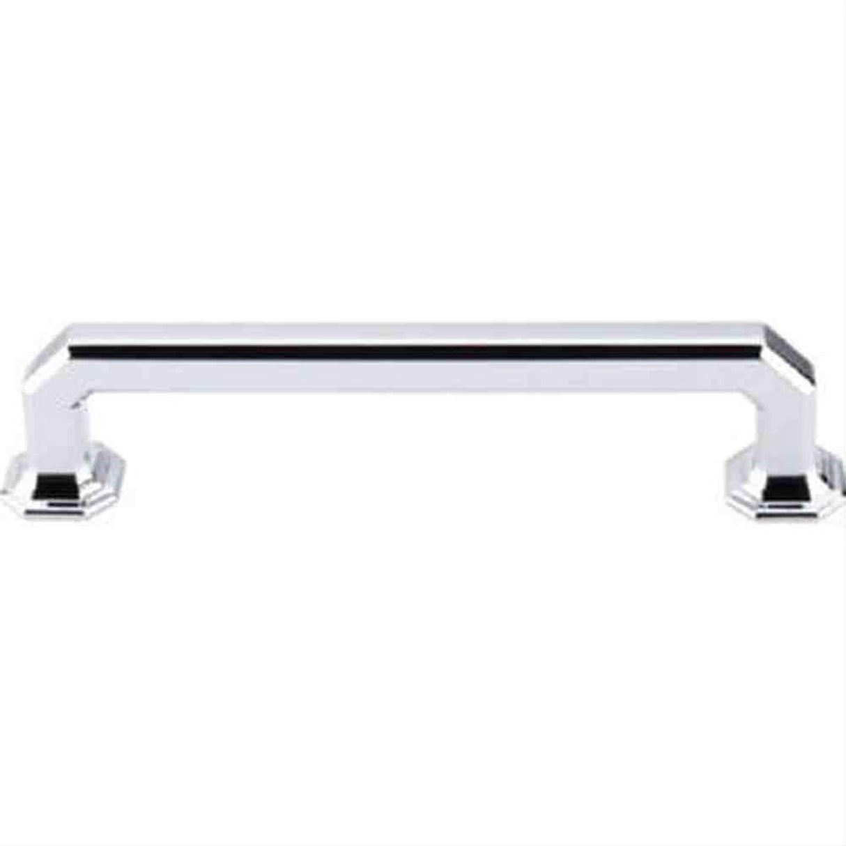 Top Knobs TK288PC TK288 Emerald Cabinet Pull 5" Center to Center Polished Chrome