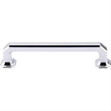 Top Knobs TK288PC TK288 Emerald Cabinet Pull 5" Center to Center Polished Chrome