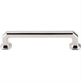 Top Knobs TK288PN TK288 Emerald Cabinet Pull 5" Center to Center Polished Nickel