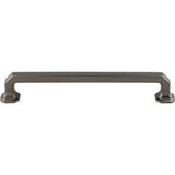 Top Knobs TK289AG TK289 Emerald Cabinet Pull 7" Center to Center Ash Gray