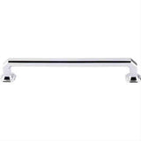 Top Knobs TK289PC TK289 Emerald Cabinet Pull 7" Center to Center Polished Chrome
