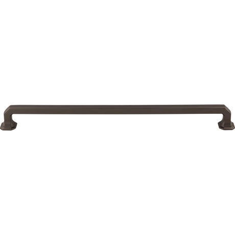 Top Knobs TK292AG Emerald 12" Center to Center Appliance Pull Ash Gray