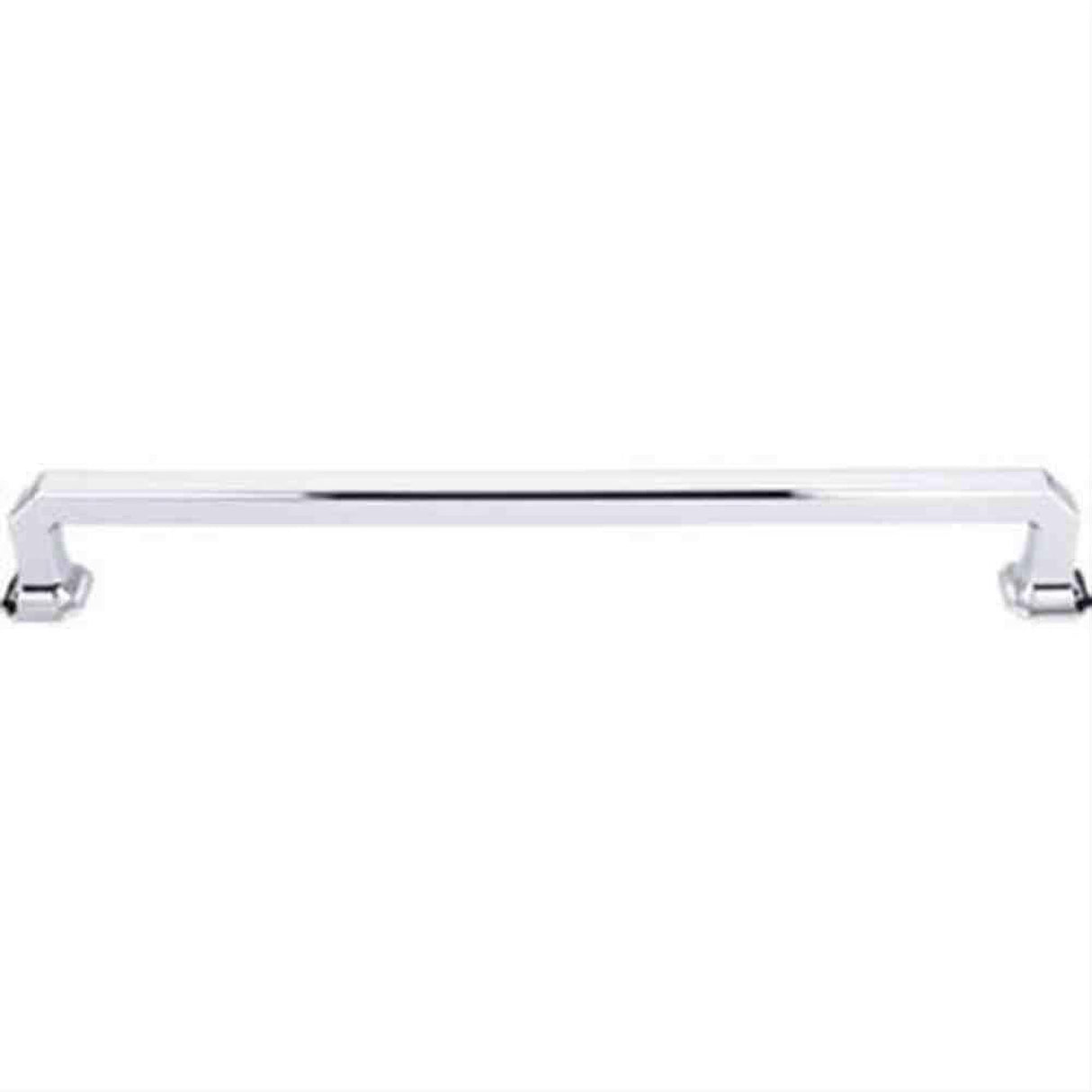 Top Knobs TK292PC TK292 Emerald Cabinet Pull / Appliance Pull 12" Center to Center Polished Chrome