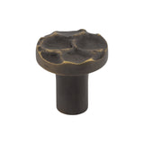 Top Knobs TK295 Cobblestone Small Round Cabinet Knob 1-1/8"