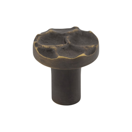 Top Knobs TK295 Cobblestone Small Round Cabinet Knob 1-1/8"