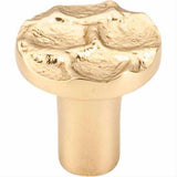 Top Knobs TK295BA TK295 Cobblestone Small Round Cabinet Knob 1-1/8" Brass Antique