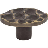 Top Knobs TK298BA TK298 Cobblestone 2" Length Oval Cabinet Knob Brass Antique