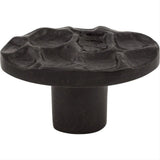 Top Knobs TK298CB TK298 Cobblestone 2" Length Oval Cabinet Knob Coal Black