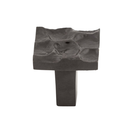 Top Knobs TK300 Cobblestone Small Square Cabinet Knob 1-1/8"