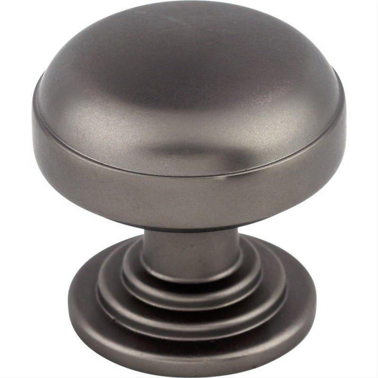 Top Knobs TK3000AG TK3000 Ellis 1 1/4" Diameter Mushroom Cabinet Knob Ash Gray