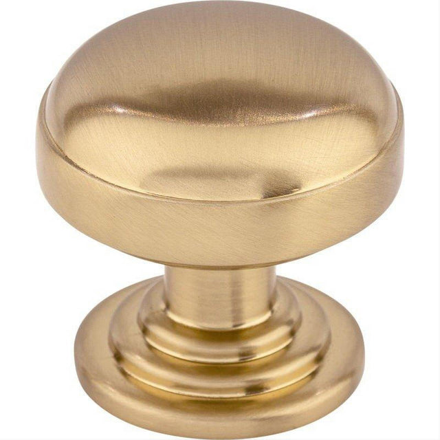 Top Knobs TK3000HB TK3000 Ellis 1 1/4" Diameter Mushroom Cabinet Knob Honey Bronze