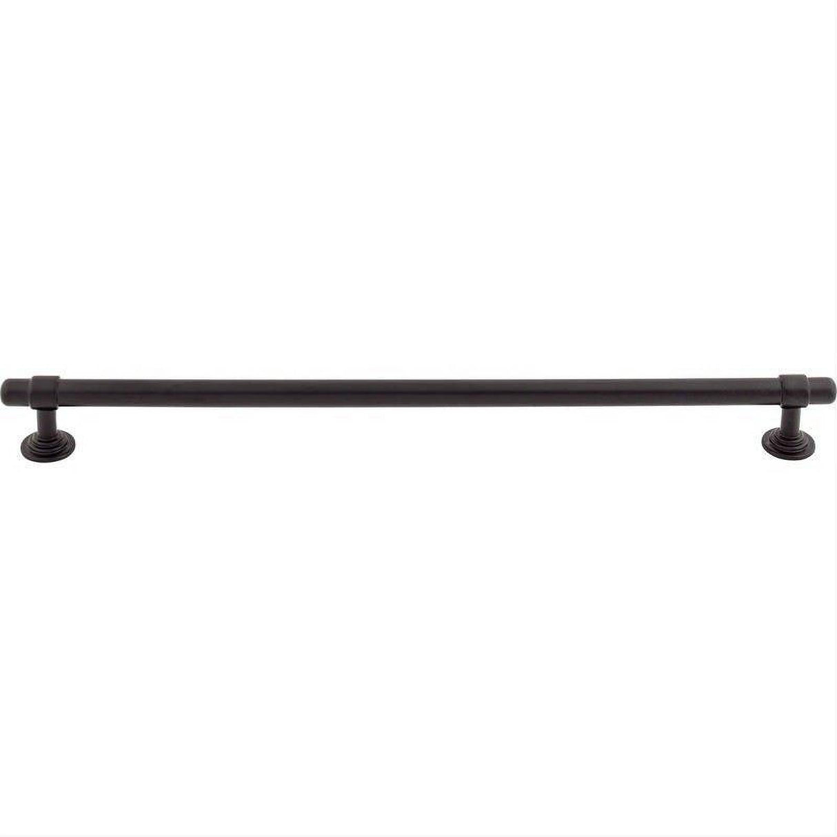 Top Knobs TK3006BLK TK3006 Ellis 12" Center to Center Bar Pull Flat Black