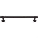 Top Knobs TK3008BLK TK3008 Ellis 18" Center to Center Cabinet Pull / Appliance Pull Flat Black
