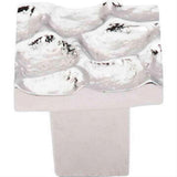 Top Knobs TK300PN TK300 Cobblestone Small Square Cabinet Knob 1-1/8" Polished Nickel
