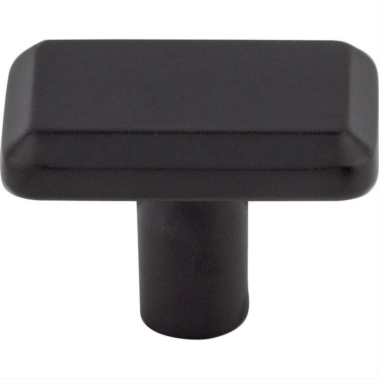 Top Knobs TK3010BLK TK3010 Telfair 1 1/2" Length Rectangle Cabinet Knob Flat Black