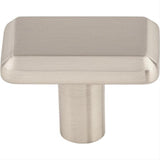 Top Knobs TK3010BSN TK3010 Telfair 1 1/2" Length Rectangle Cabinet Knob Brushed Satin Nickel