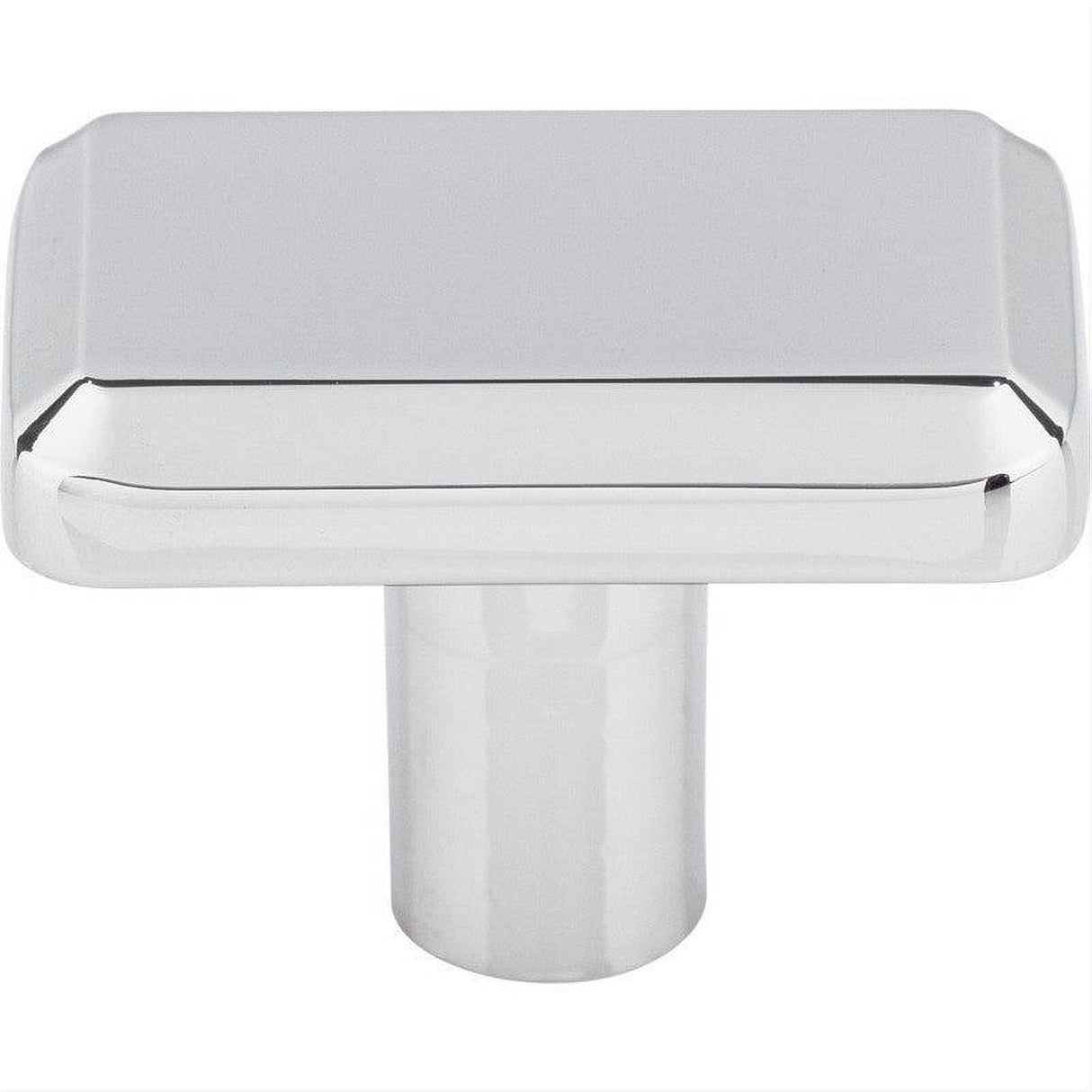 Top Knobs TK3010PC TK3010 Telfair 1 1/2" Length Rectangle Cabinet Knob Polished Chrome
