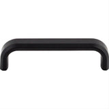 Top Knobs TK3011BLK TK3011 Telfair 3 3/4" Center to Center Bar Pull Flat Black