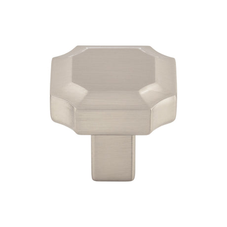Top Knobs TK3020BSN Davenport 1 1/4" Length Geometric Knob Brushed Satin Nickel