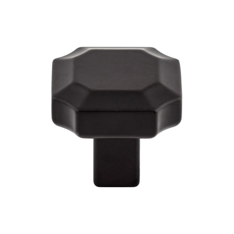 Top Knobs TK3020BLK Davenport 1 1/4" Length Geometric Knob Flat Black