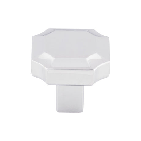 Top Knobs TK3020PC Davenport 1 1/4" Length Geometric Knob Polished Chrome