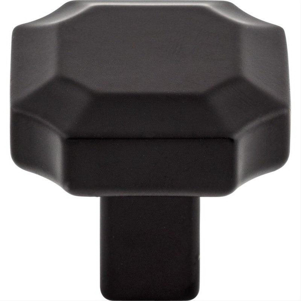 Top Knobs TK3020BLK TK3020 Davenport 1 1/4" Diameter Cabinet Knob Flat Black