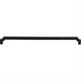 Top Knobs TK3026BLK TK3026 Davenport 12" Center to Center Bar Pull Flat Black