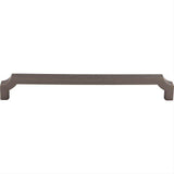Top Knobs TK3027AG TK3027 Davenport 12" Center to Center Cabinet Pull / Appliance Pull Ash Gray